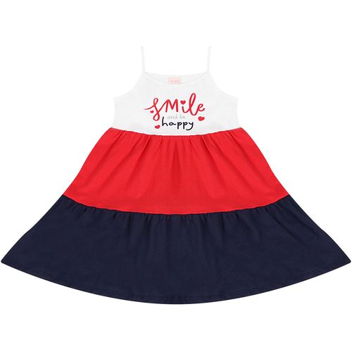 Vestido Manga Curta Infantil 3 Marias Branco - Yeapp