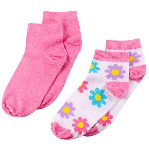 Kit Meia Soquete Infantil Flores Sortido - Yeapp