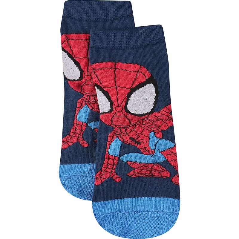 Kit-Meia-Soquete-Infantil-Spider-Man-Sortido---Marvel