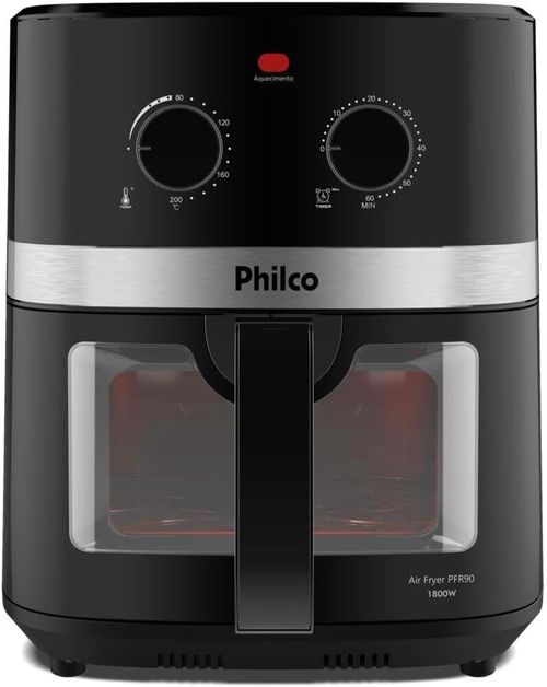 Fritadeira Philco 9L 1800W Pfr90 Redstone 220V