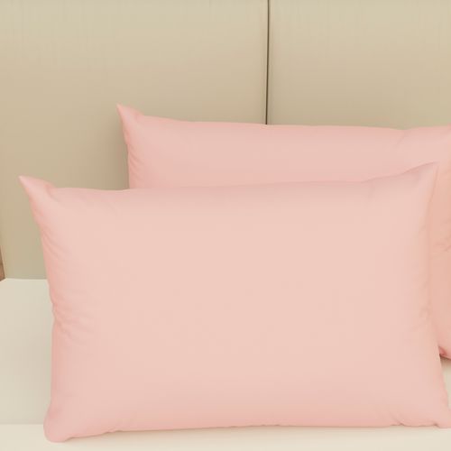 Par De Fronha Rosa