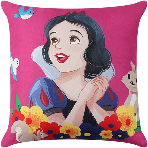 Almofada Microfibra 40X40Cm Branca De Neve - Snow White