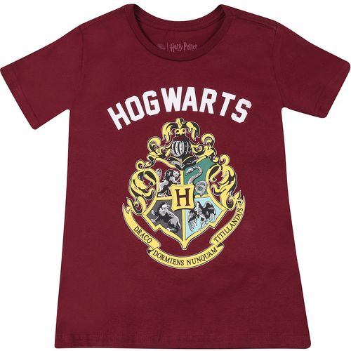 Camiseta Hogwarts Vinho - Warner