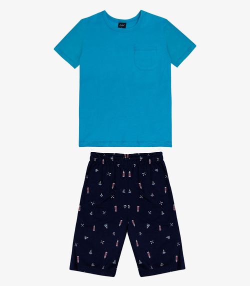 Conjunto Infantil Masculino Select Azul