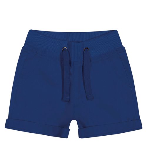 Bermuda Infantil Masculina Sarja Trick Nick Azul