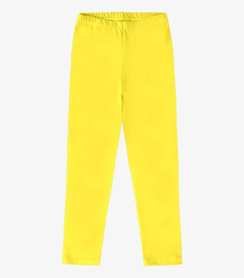 Legging Infantil Feminina Molecotton Rovitex Kids Amarelo