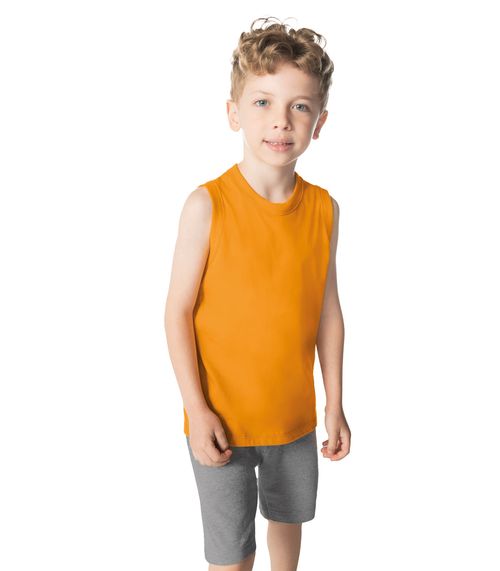 Bermuda Básica Infantil Masculina Rovitex Kids Cinza