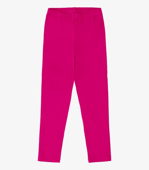 Legging Infantil Feminina Cotton Rovitex Kids Rosa