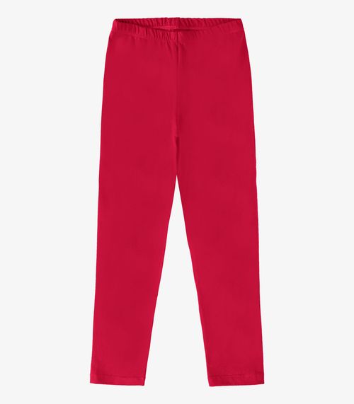 Legging Infantil Feminina Molecotton Rovitex Kids Vermelho