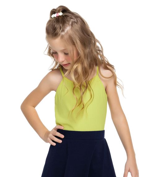 Blusa Infantil Feminina De Alças Trick Nick Verde