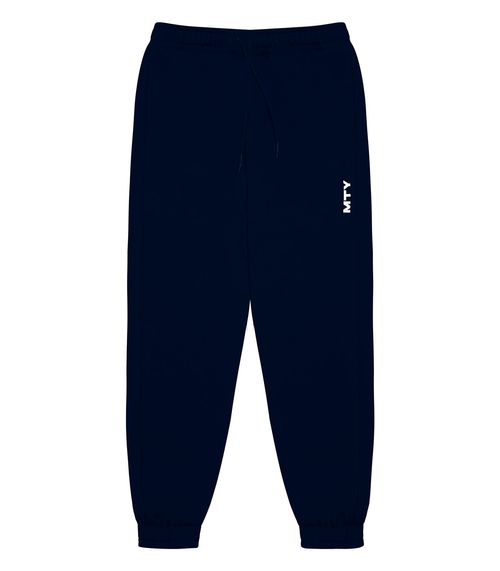 Calça Juvenil Masculina Em Moletinho Minty Azul