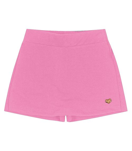 Shorts Saia Infantil Feminino Trick Nick Rosa