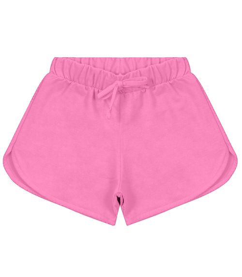 Shorts Básico Infantil Feminino Rovitex Kids Rosa