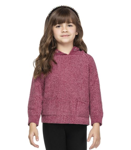 Sueter Tricot Infantil Trick Nick Vinho