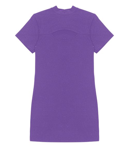 Vestido Canelado minty Roxo