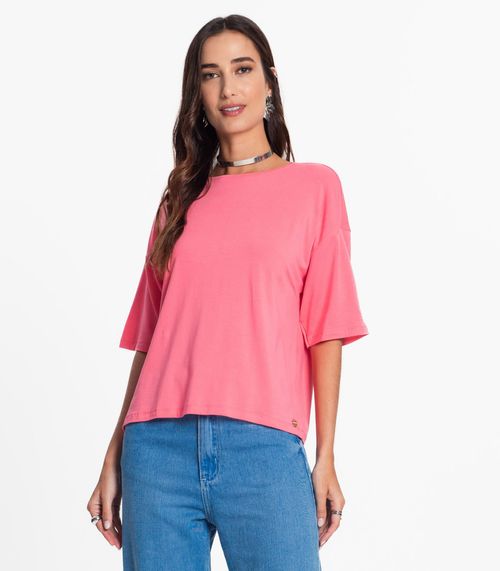 Blusa Feminina Viscotorcion Endless Rosa