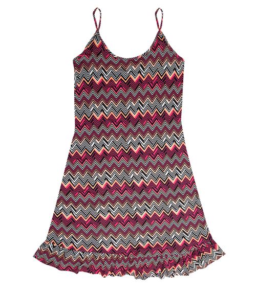 Vestido Feminino Estampado Select Rosa