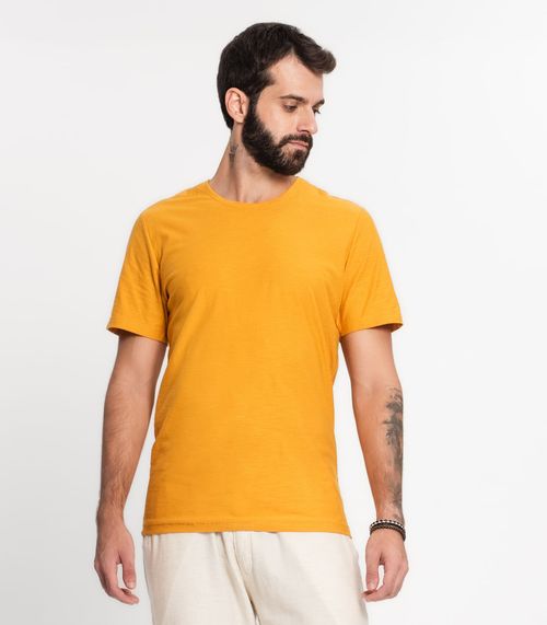 Camiseta Flamé Masculina Kohmar Amarelo