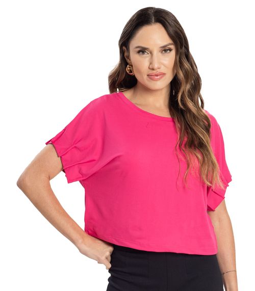 Blusa Feminina Malha Soft Endless Rosa