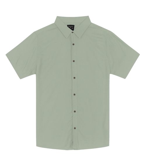 Camisa Masculina Em Viscose Diametro Verde