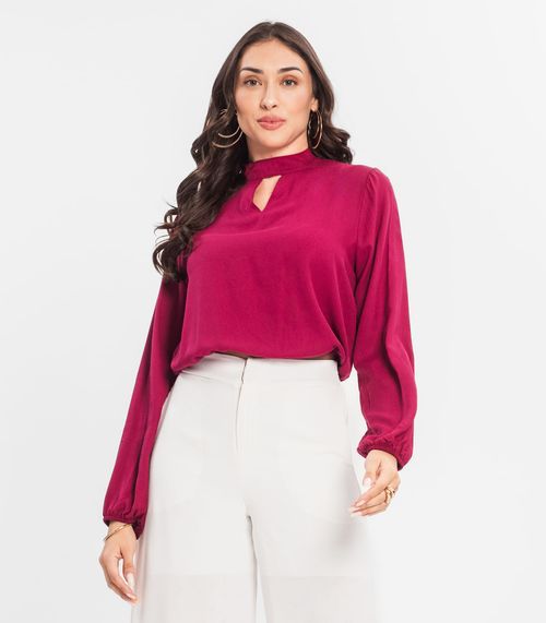 Blusa Manga Longa Feminina Endless Vermelho