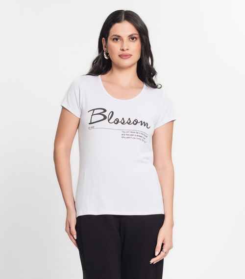 Blusa Feminina Estampada Select Branco