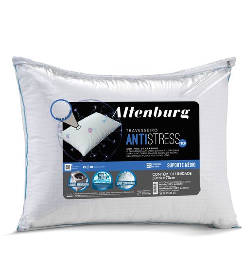 Travesseiro Altenburg Antistress Branco