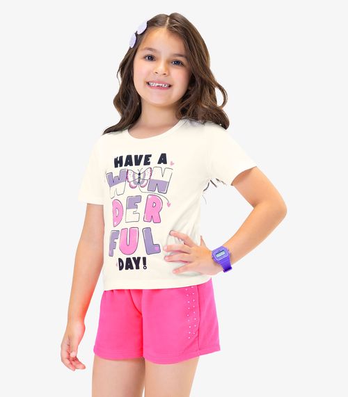 Blusa Infantil Feminina Rovi Kids Bege