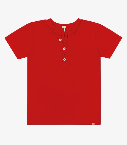 Camiseta Infantil Masculina Trick Nick Vermelho