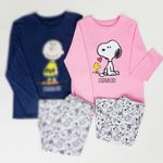 Pijama-Estampado-Snoopy-Rosa---Snoopy