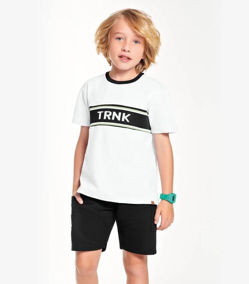 Conjunto Infantil Masculino Trick Nick Branco