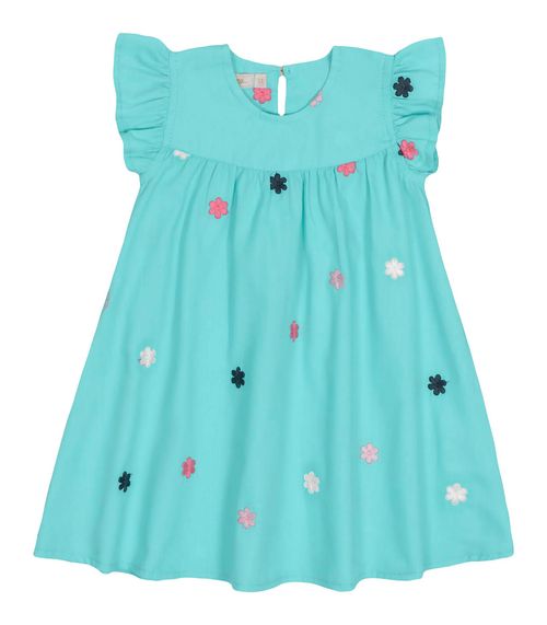 Vestido Infantil Feminino Trick Nick Azul