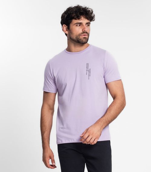 Camiseta Masculina Diametro Roxo