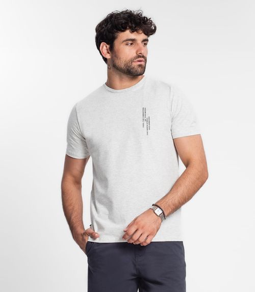 Camiseta Masculina Diametro Cinza