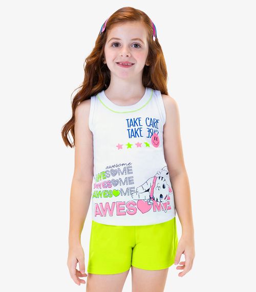 Regata Infantil Feminina Rovi Kids Branco