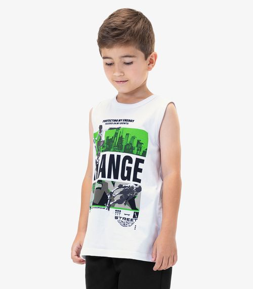 Regata Infantil Masculina Rovi Kids Branco