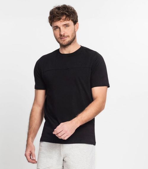 Camiseta Básica Masculina Diametro Preto