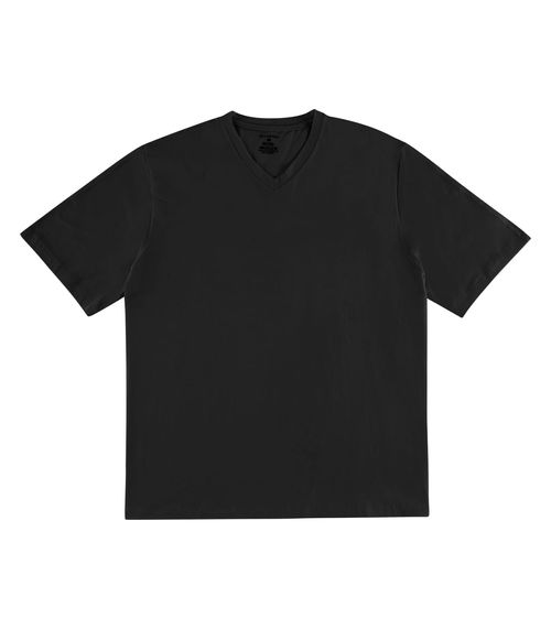 Camiseta Plus Size Masculina Diametro Preto