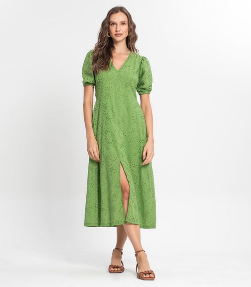 Vestido Midi Longo Feminino Endless Verde