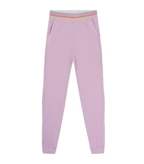 Calça Infantil Canelada Select Roxo