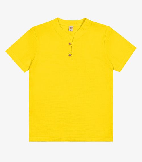 Camisa Infantil Masculina Trick Nick Amarelo