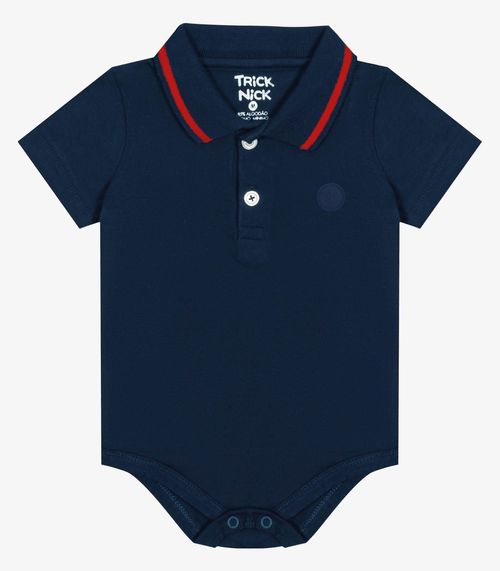 Body Infantil Masculino Trick Nick Azul