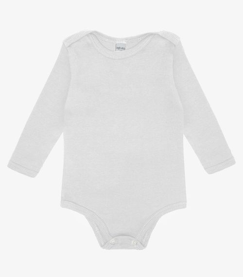 Body Infantil Unissex Select Branco