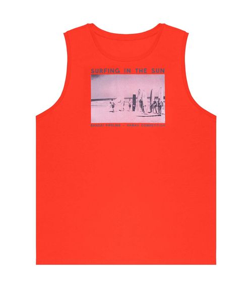 Regata Masculina Rovitex Vermelho