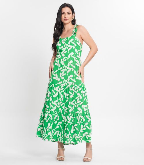 Vestido Feminino Longo Select Verde