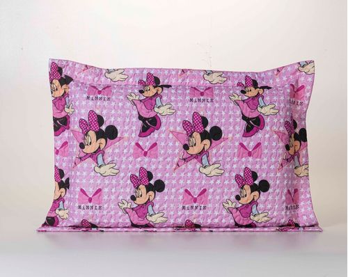 Jogo De Cama Microfibra 2 Pcs Minnie Dressed To The Star