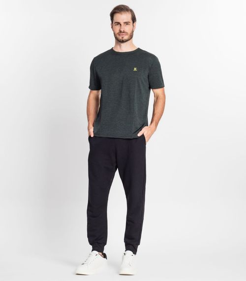 Calça Moletom Masculina Alfaiataria Kohmar Preto