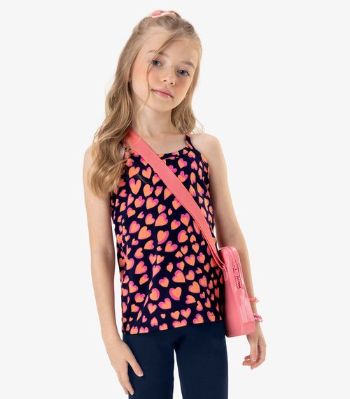 Blusa De Alça Infantil Rovi Kids Azul