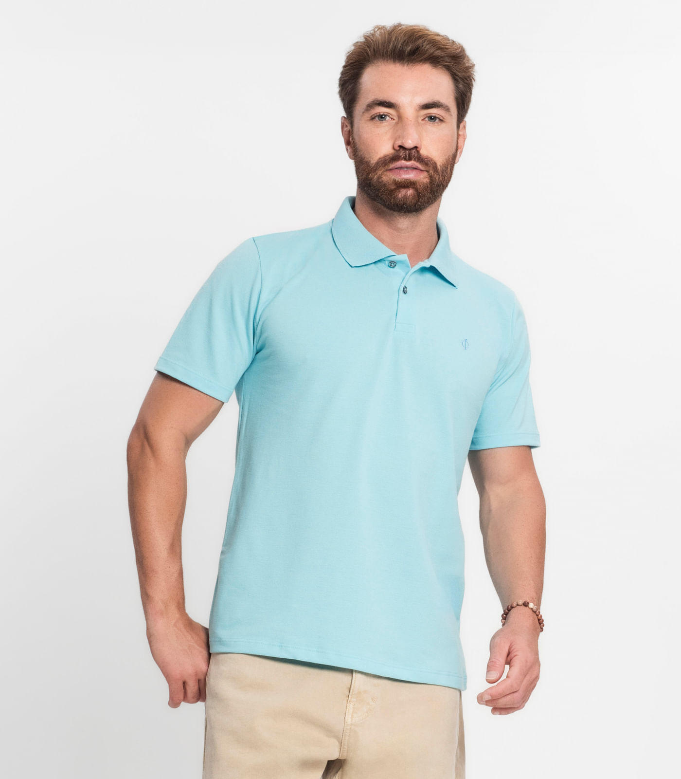 Camisa Polo Masculina Diametro Azul | FastStore PDP