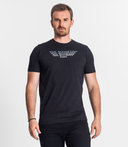 Camiseta Masculina Diametro Preto